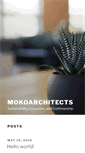 Mobile Screenshot of mokoarchitects.com